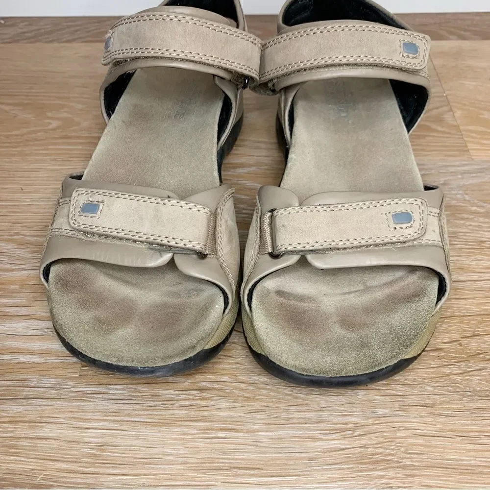 Soft Shoe by Medicus Sand Adjustable Strap Sandals, Size 7